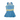 Daisy Dots Dress Blue