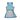 Daisy Dots Dress Blue