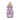 Purple dog coat with a cartoon face on a white background