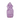 Purple dog hoodie with bunny ears on a white background