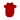 Red dog sweater on a white background