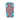 Surgery Suit Red Floral Blue